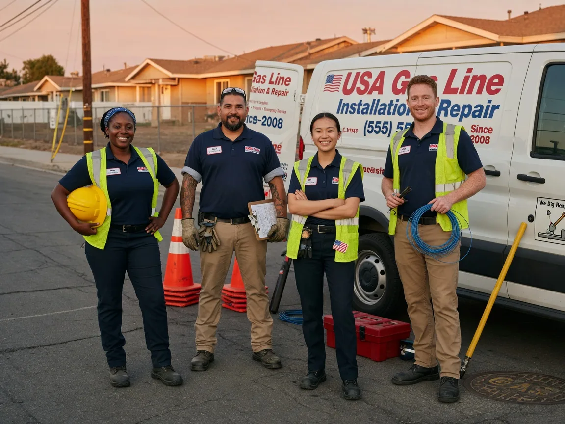 Gas Line Installation company in Hensley, AR